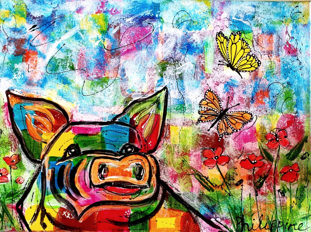 In onze rol als artistiek begeleiders faciliteren we niet alleen het schilderproces, maar zorgen we ook voor een inspirerende ervaring. Tijdens onze schildercursussen in het prachtige Bourgogne genieten cursisten van creatieve expressie, een gezellig fotohoekje en heerlijke lokale hapjes en drankjes, terwijl we samen kunst maken en verhalen delen.