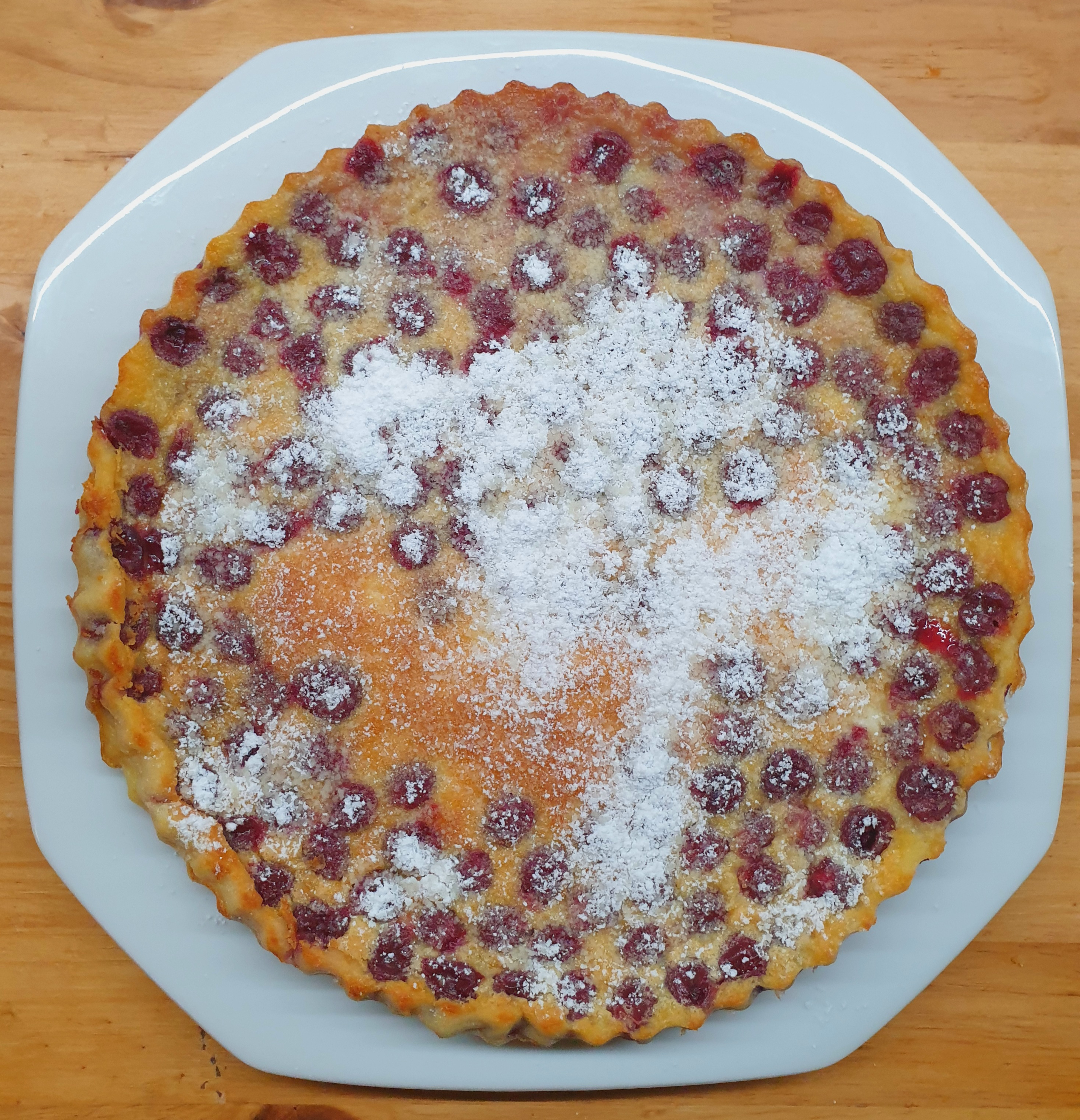 Clafoutis met kersen een Franse klassieker.