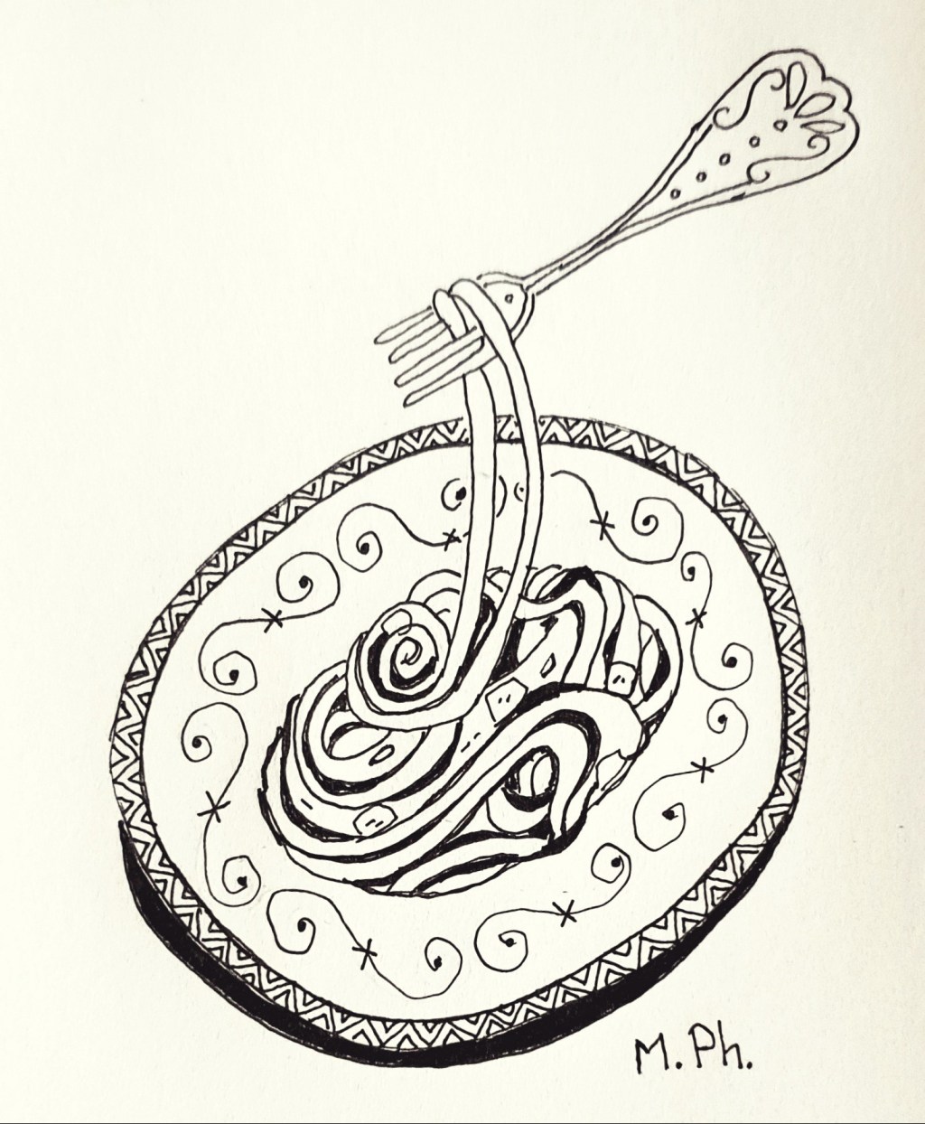 Tagliatelles au saumon et aux epinards dans une sauce&nbsp;crémeuse