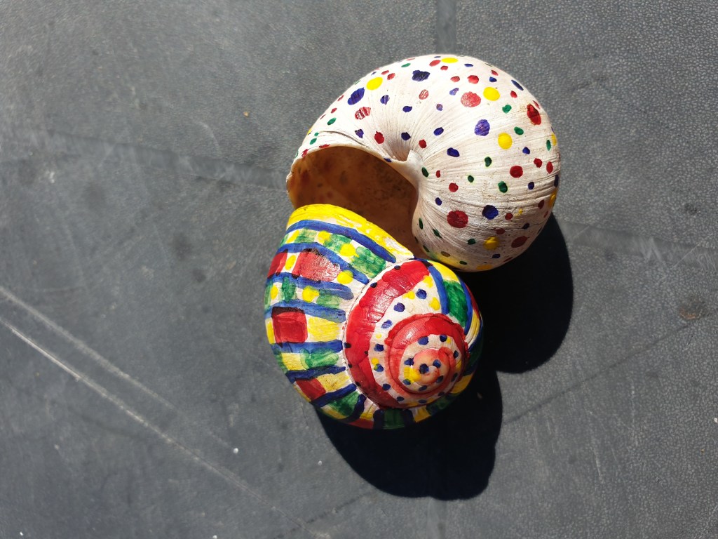 Art de la coquille d’escargot, slakkenhuis&nbsp;kunst🐌