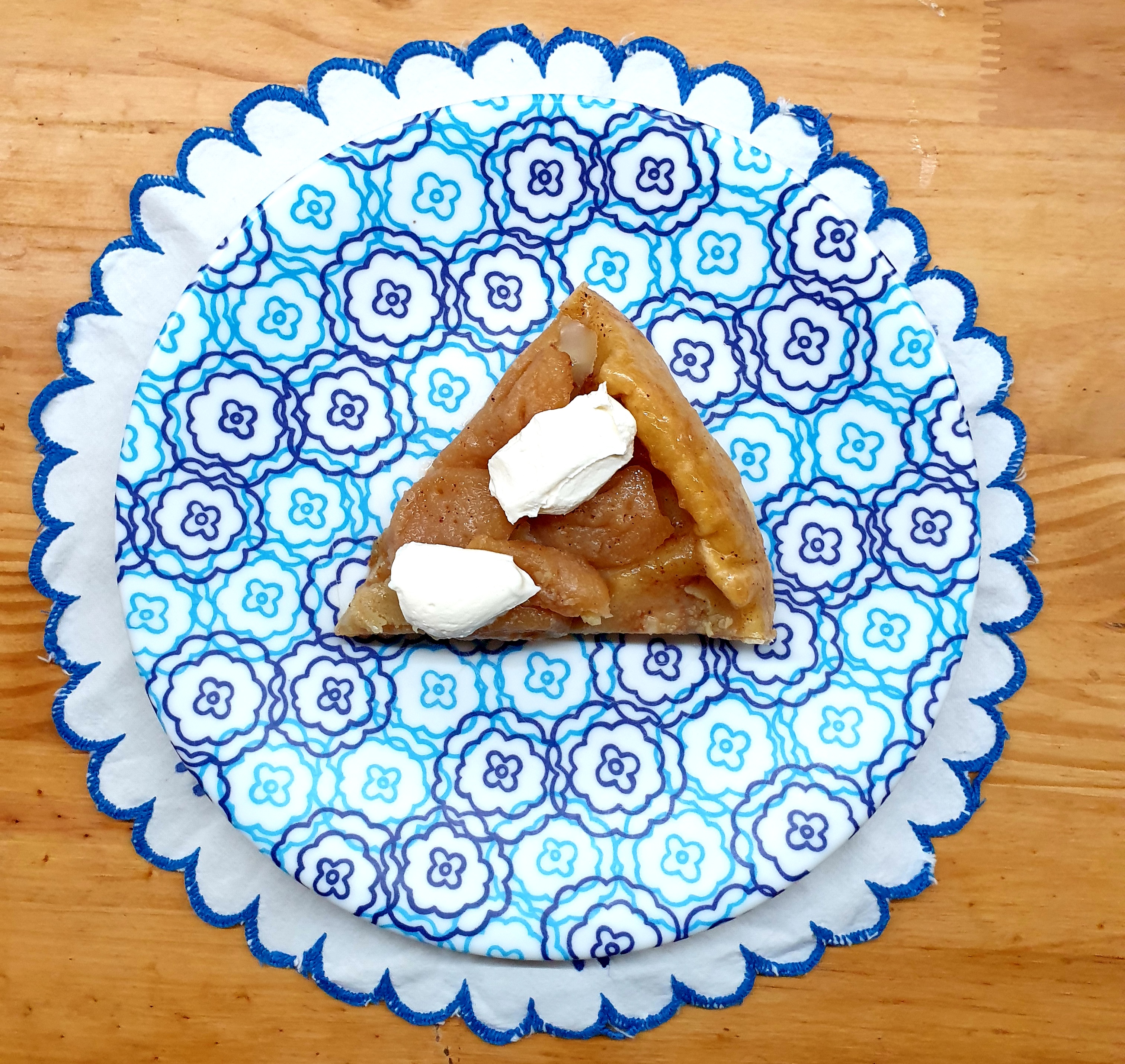 Tarte tatin, de omgekeerde Franse appeltaart.