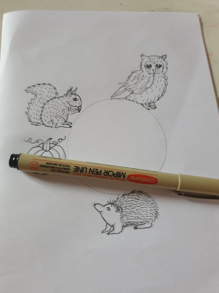 Dag zomer, hallo herfst! 🍁 Lees mijn blog vol herfstinspiratie uit de Bourgogne, compleet met zentangle én het recept voor heerlijke pompoen cupcakes.