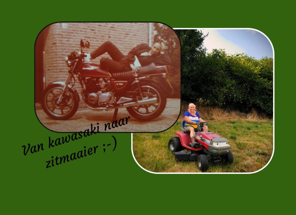 Van Kawasaki 750 naar een&nbsp;zitmaaier