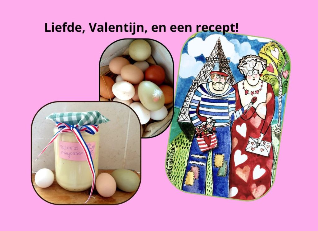 Valentijn in aquarel – geen commercie, wel inspiratie, kunst en een Frans&nbsp;recept